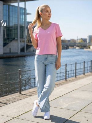 Bluzka damska na wiosnę casual Sinsay ze sklepu: Sinsay w kategorii: Bluzki damskie - zdjęcie CC22A15-4CA-6968_298HB