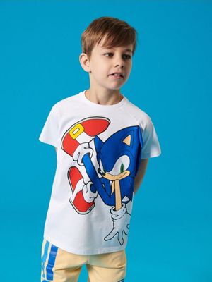 T-shirt chłopięce letni Sinsay ze sklepu: Sinsay w kategorii: T-shirty chłopięce - zdjęcie CC22A15-4CA-6968_302DZ