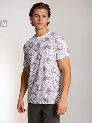 T-shirt męski Sinsay ze sklepu: Sinsay w kategorii: T-shirty męskie - zdjęcie CC22A15-4CA-6968_306HL