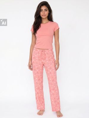 Sinsay - Piżama casual w nadruki ze sklepu: Sinsay w kategorii: Piżamy damskie