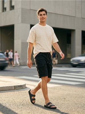 Spodenki męskie casual Sinsay ze sklepu: Sinsay w kategorii: Spodenki męskie - zdjęcie CC22A15-4CA-6968_309HR