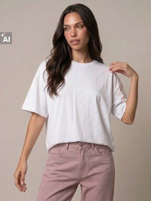 Sinsay - Bluzka damska z okrągłym dekoltem ze sklepu: Sinsay w kategorii: Bluzki damskie