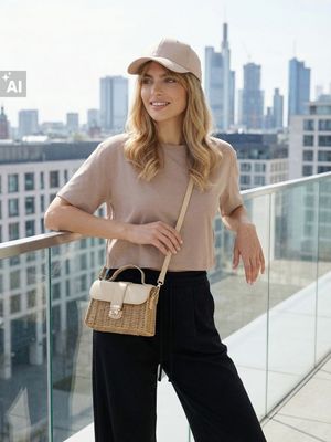 Bluzka damska casual Sinsay ze sklepu: Sinsay w kategorii: Bluzki damskie - zdjęcie CC22A15-4CA-6968_322HB