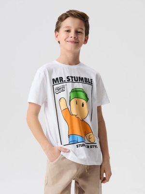 T-shirt chłopięce na lato Sinsay ze sklepu: Sinsay w kategorii: T-shirty chłopięce - zdjęcie CC22A15-4CA-6968_326HM