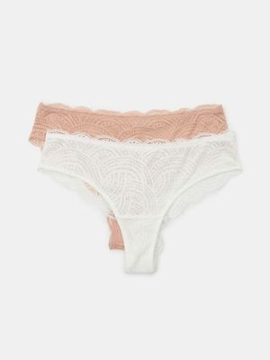 Majtki damskie casual koronkowe Sinsay ze sklepu: Sinsay w kategorii: Majtki damskie - zdjęcie CC22A15-4CA-6968_328JE