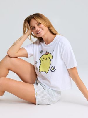 Piżama w nadruki casual Sinsay ze sklepu: Sinsay w kategorii: Piżamy damskie - zdjęcie CC22A15-4CA-6968_331IY
