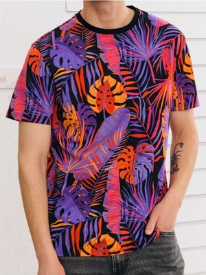 T-shirt męski wiosenny Sinsay ze sklepu: Sinsay w kategorii: T-shirty męskie - zdjęcie CC22A15-4CA-6968_334EK