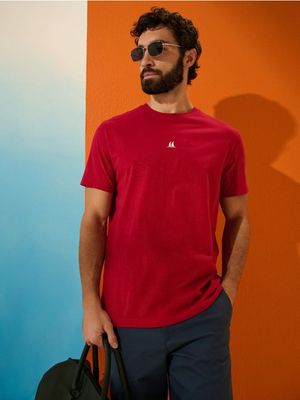 T-shirt męski casual Sinsay ze sklepu: Sinsay w kategorii: T-shirty męskie - zdjęcie CC22A15-4CA-6968_335HL