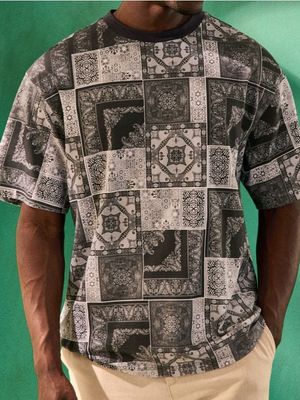 Sinsay - T-shirt męski na wiosnę ze sklepu: Sinsay w kategorii: T-shirty męskie - zdjęcie CC22A15-4CA-6968_338EK