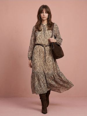 Sukienka jesienna Sinsay ze sklepu: Sinsay w kategorii: Sukienki - zdjęcie CC22A15-4CA-6968_338KI