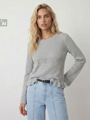 Sweter damski na zimę Sinsay ze sklepu: Sinsay w kategorii: Swetry damskie - zdjęcie CC22A15-4CA-6968_342JW