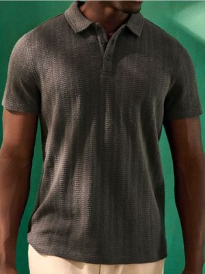Sinsay - T-shirt męski casualowy ze sklepu: Sinsay w kategorii: T-shirty męskie - zdjęcie CC22A15-4CA-6968_344EK