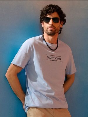 T-shirt męski Sinsay ze sklepu: Sinsay w kategorii: T-shirty męskie - zdjęcie CC22A15-4CA-6968_353HL