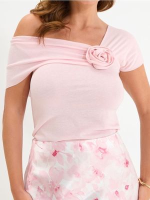 Bluzka damska casual Sinsay ze sklepu: Sinsay w kategorii: Bluzki damskie - zdjęcie CC22A15-4CA-6968_355EV
