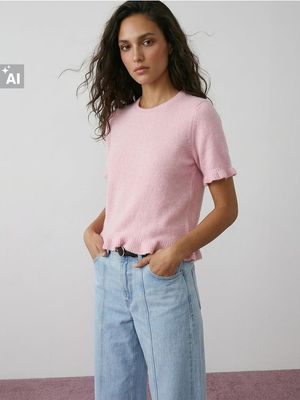 Bluzka damska na wiosnę casual Sinsay ze sklepu: Sinsay w kategorii: Bluzki damskie - zdjęcie CC22A15-4CA-6968_361JW