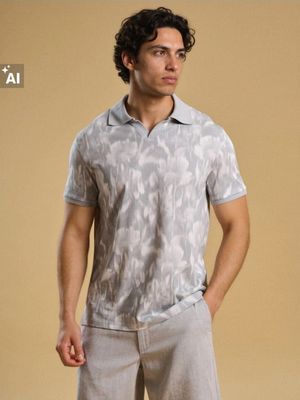 T-shirt męski wiosenny Sinsay ze sklepu: Sinsay w kategorii: T-shirty męskie - zdjęcie CC22A15-4CA-6968_367HZ