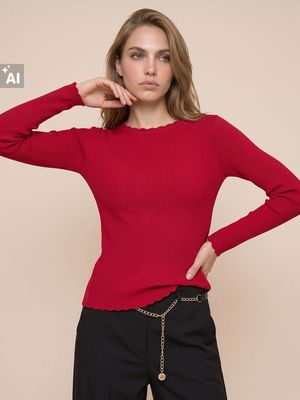 Sinsay - Sweter damski zimowy ze sklepu: Sinsay w kategorii: Swetry damskie - zdjęcie CC22A15-4CA-6968_371JW