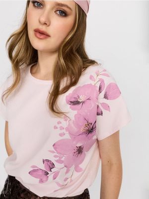 Bluzka damska casual Sinsay ze sklepu: Sinsay w kategorii: Bluzki damskie - zdjęcie CC22A15-4CA-6968_375HA