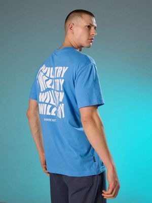 T-shirt męski na wiosnę młodzieżowy Sinsay ze sklepu: Sinsay w kategorii: T-shirty męskie - zdjęcie CC22A15-4CA-6968_375HL