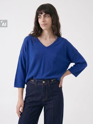 Sweter damski casual Sinsay ze sklepu: Sinsay w kategorii: Swetry damskie - zdjęcie CC22A15-4CA-6968_377JW