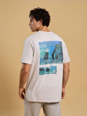 T-shirt męski wiosenny Sinsay ze sklepu: Sinsay w kategorii: T-shirty męskie - zdjęcie CC22A15-4CA-6968_379HL