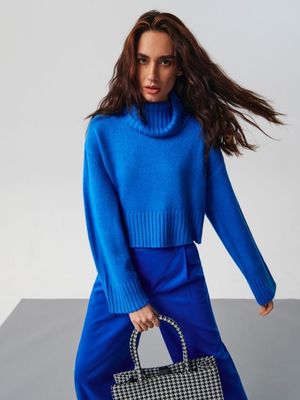 Sweter damski casual Sinsay ze sklepu: Sinsay w kategorii: Swetry damskie - zdjęcie CC22A15-4CA-6968_3825F