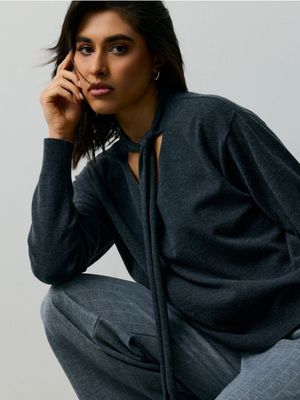 Sweter damski Sinsay ze sklepu: Sinsay w kategorii: Swetry damskie - zdjęcie CC22A15-4CA-6968_383JW