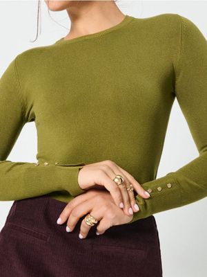 Sweter damski na zimę Sinsay ze sklepu: Sinsay w kategorii: Swetry damskie - zdjęcie CC22A15-4CA-6968_384EU