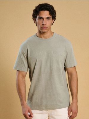 Sinsay - T-shirt męski casual na wiosnę ze sklepu: Sinsay w kategorii: T-shirty męskie - zdjęcie CC22A15-4CA-6968_385HL