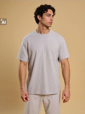 Sinsay - T-shirt męski casual na wiosnę ze sklepu: Sinsay w kategorii: T-shirty męskie - zdjęcie CC22A15-4CA-6968_385HL