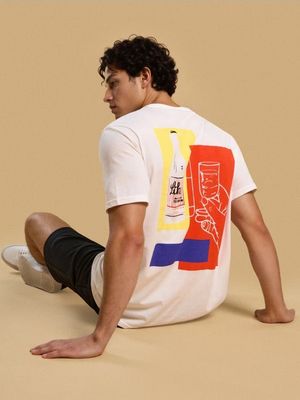 T-shirt męski Sinsay ze sklepu: Sinsay w kategorii: T-shirty męskie - zdjęcie CC22A15-4CA-6968_387HL