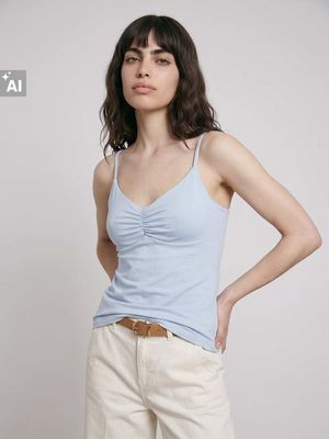 Bluzka damska casual Sinsay ze sklepu: Sinsay w kategorii: Bluzki damskie - zdjęcie CC22A15-4CA-6968_4120Z