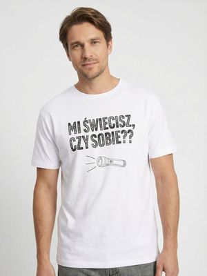Sinsay - T-shirt męski młodzieżowy ze sklepu: Sinsay w kategorii: T-shirty męskie - zdjęcie CC22A15-4CA-6968_415HL
