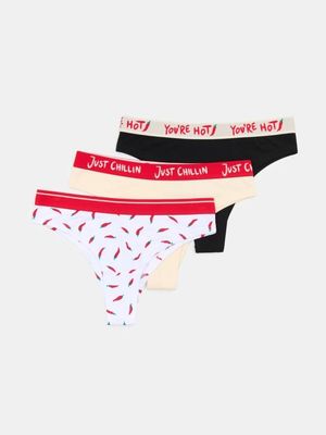Sinsay - Majtki damskie casual ze sklepu: Sinsay w kategorii: Majtki damskie - zdjęcie CC22A15-4CA-6968_417IO