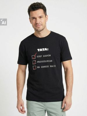 T-shirt męski Sinsay ze sklepu: Sinsay w kategorii: T-shirty męskie - zdjęcie CC22A15-4CA-6968_419HL