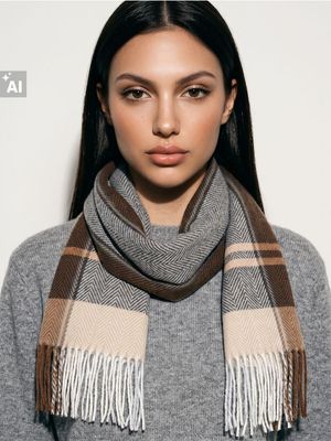 Szalik/chusta Sinsay ze sklepu: Sinsay w kategorii: Szaliki i chusty damskie - zdjęcie CC22A15-4CA-6968_426JU