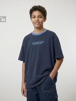 Sinsay - T-shirt chłopięce letni z napisami ze sklepu: Sinsay w kategorii: T-shirty chłopięce