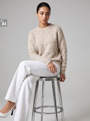 Sweter damski casualowy Sinsay ze sklepu: Sinsay w kategorii: Swetry damskie - zdjęcie CC22A15-4CA-6968_446KS