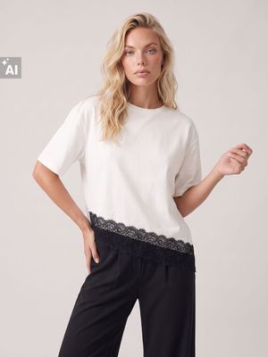 Bluzka damska casual Sinsay ze sklepu: Sinsay w kategorii: Bluzki damskie - zdjęcie CC22A15-4CA-6968_451HA