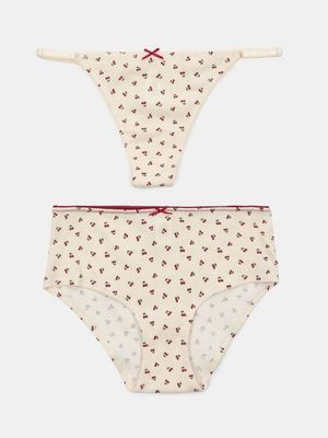 Majtki damskie casual Sinsay ze sklepu: Sinsay w kategorii: Majtki damskie - zdjęcie CC22A15-4CA-6968_452KU