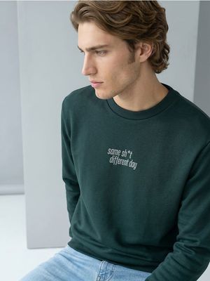 Bluza męska młodzieżowa Sinsay ze sklepu: Sinsay w kategorii: Bluzy męskie - zdjęcie CC22A15-4CA-6968_454JM