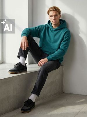 Bluza męska casualowa zimowa Sinsay ze sklepu: Sinsay w kategorii: Bluzy męskie