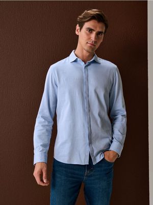 Koszula męska elegancka casual Sinsay ze sklepu: Sinsay w kategorii: Koszule męskie - zdjęcie CC22A15-4CA-6968_462HS