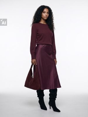 Spódnica elegancka casual Sinsay ze sklepu: Sinsay w kategorii: Spódnice - zdjęcie CC22A15-4CA-6968_464KI