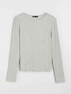 Bluzka damska casual Sinsay ze sklepu: Sinsay w kategorii: Bluzki damskie - zdjęcie CC22A15-4CA-6968_466KG