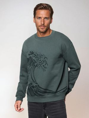Bluza męska na jesień Sinsay ze sklepu: Sinsay w kategorii: Bluzy męskie - zdjęcie CC22A15-4CA-6968_472HL