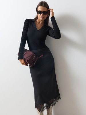 Spódnica elegancka Sinsay ze sklepu: Sinsay w kategorii: Spódnice - zdjęcie CC22A15-4CA-6968_475KI