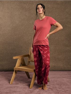 Piżama elegancka Sinsay ze sklepu: Sinsay w kategorii: Piżamy damskie - zdjęcie CC22A15-4CA-6968_480AM