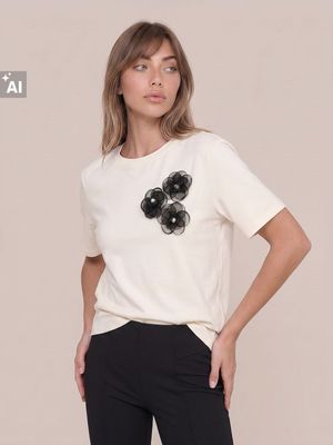 Bluzka damska w stylu młodzieżowym na wiosnę Sinsay ze sklepu: Sinsay w kategorii: Bluzki damskie - zdjęcie CC22A15-4CA-6968_489HA