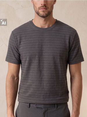 T-shirt męski casualowy Sinsay ze sklepu: Sinsay w kategorii: T-shirty męskie - zdjęcie CC22A15-4CA-6968_489KT